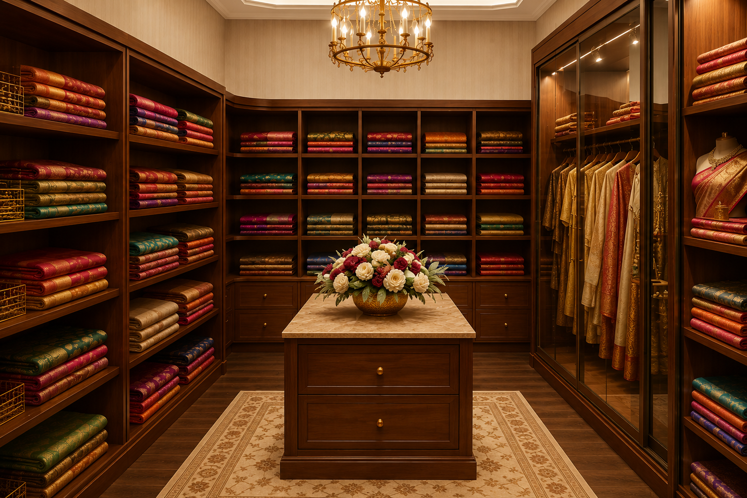 Boutique backdrop texture