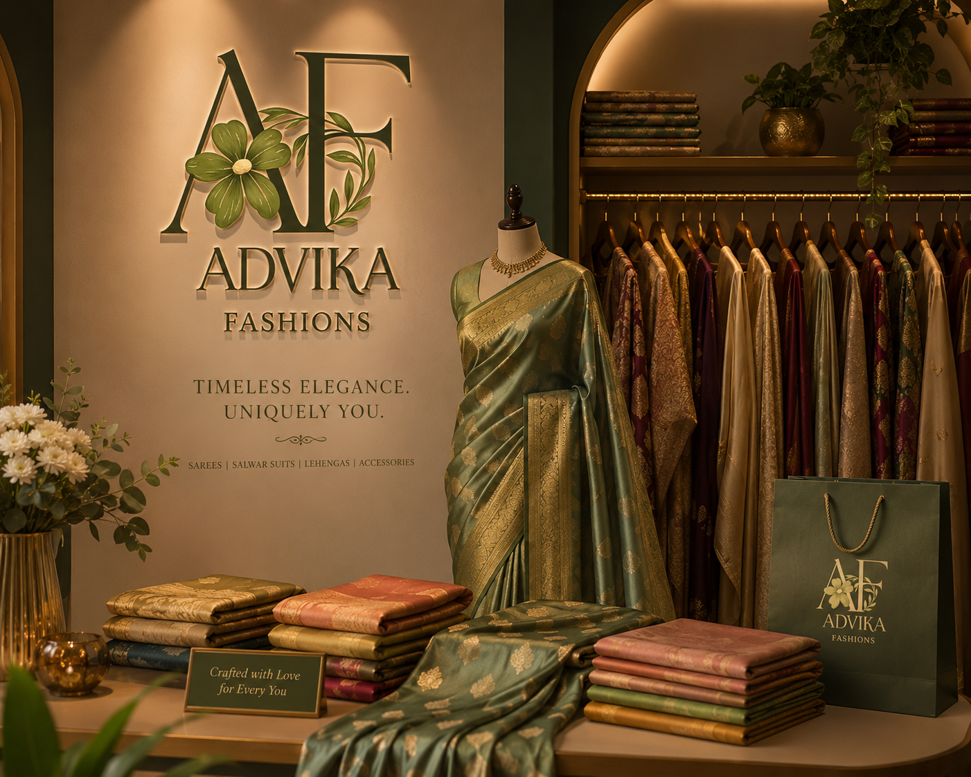 Advika boutique client styling collection